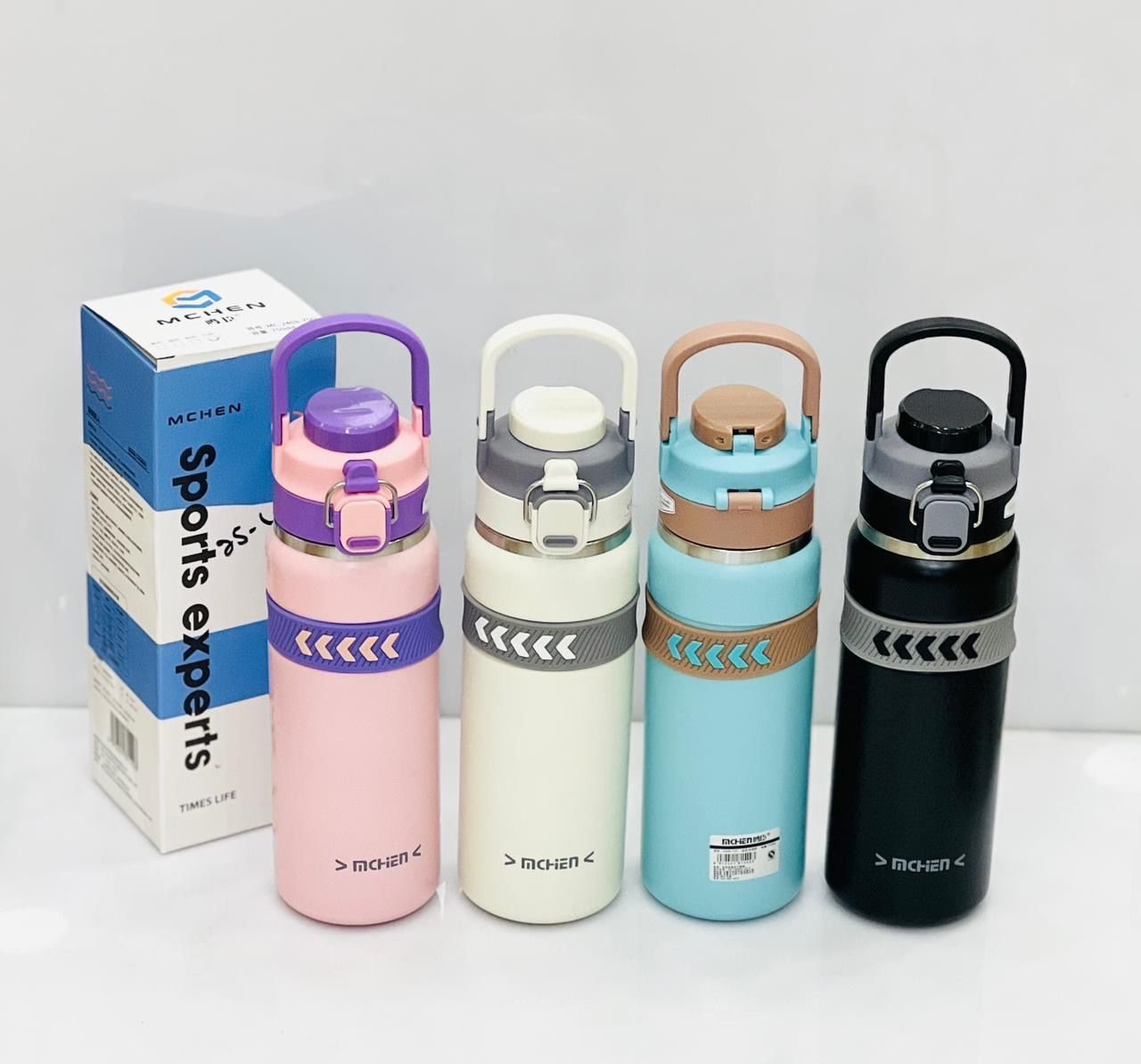 Sports bottle with Straw