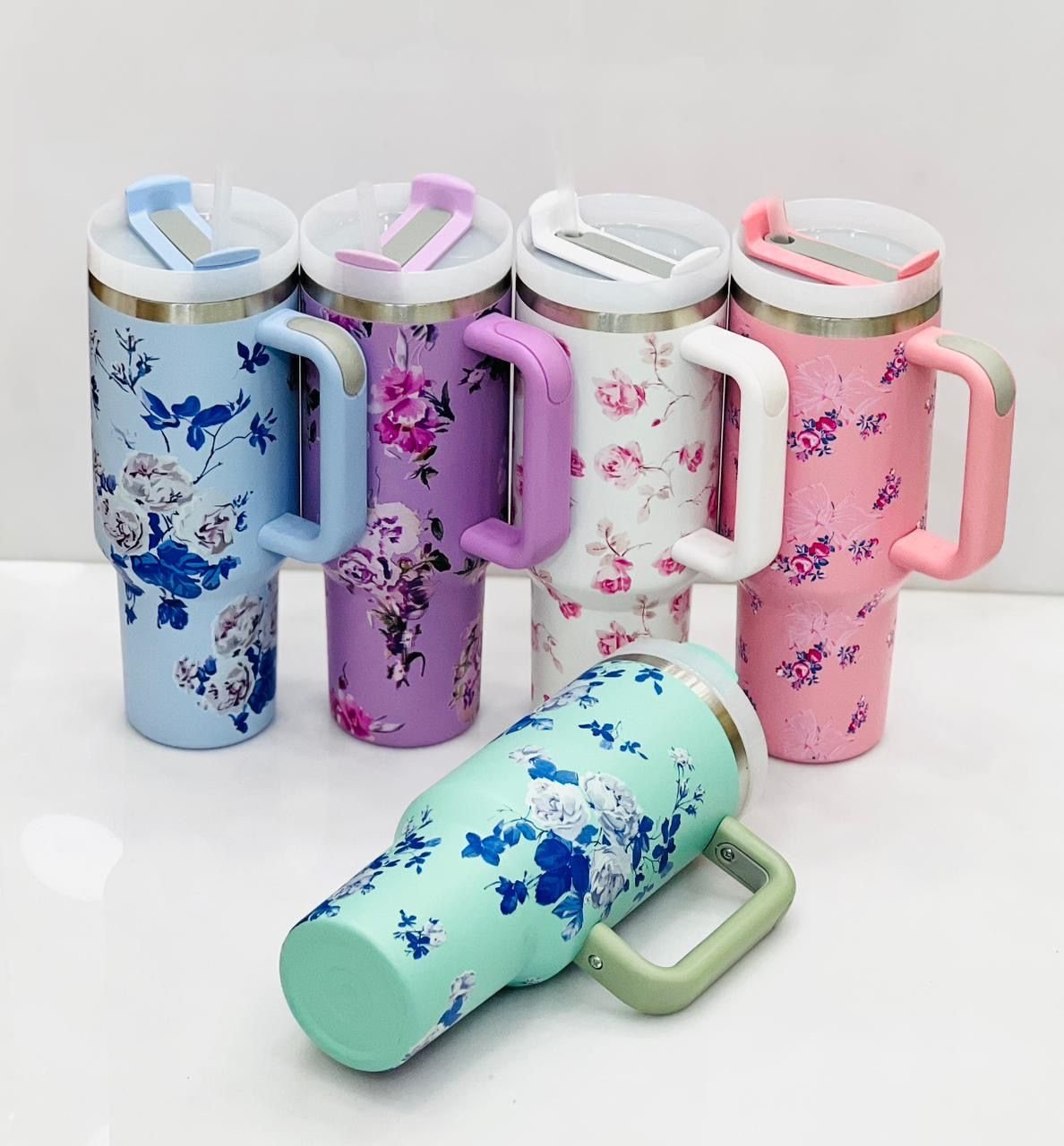 Tumbler Floral Design