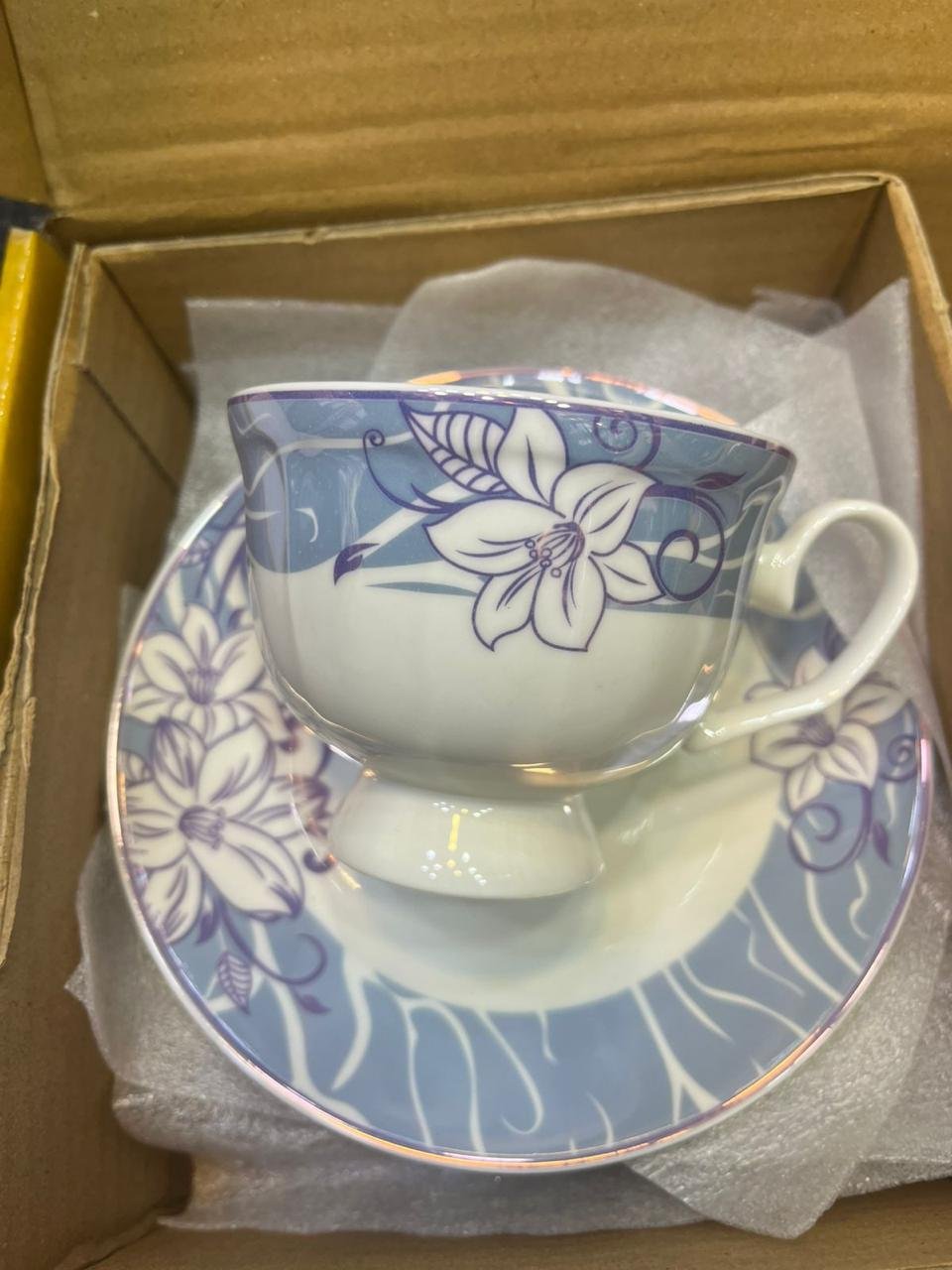 Tea Cup & Saucer Design 7