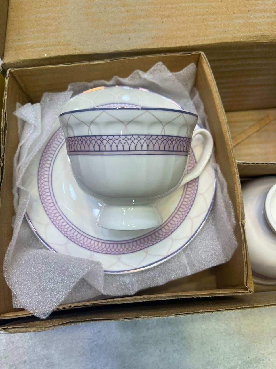 Tea Cup & Saucer Design 8