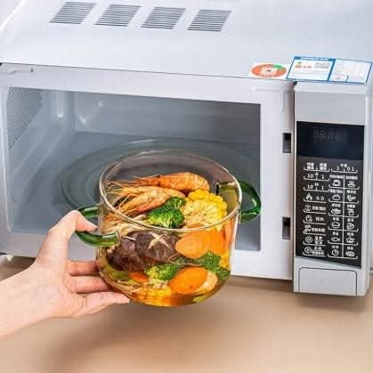 Heat Resistant Glass Cooking Pot 4500 ml