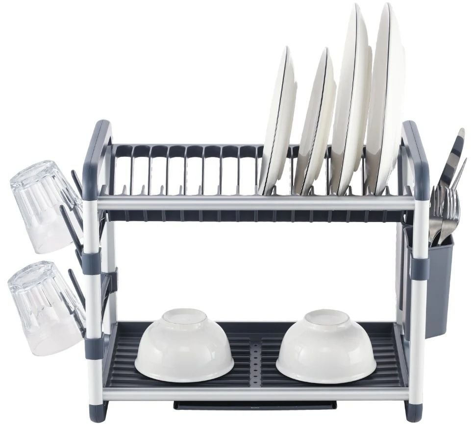 2-Tier Dish Drying Rack